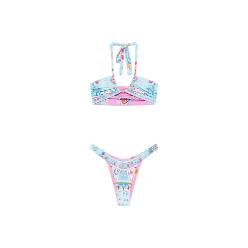 Camilla SS25 Бикини Женские Церулеан