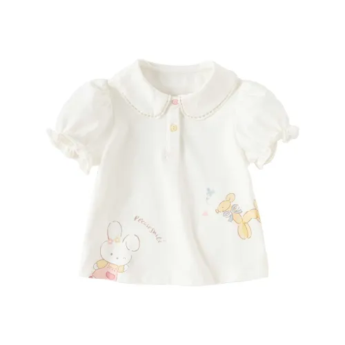 DAVE BELLA Soda cotton series T-рубашка Кролик с принтом Детская