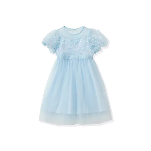 Детское платье ASK синий для подростков