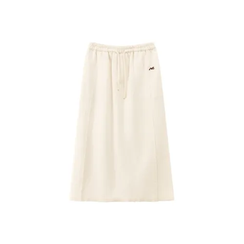 NO ONE ELSE Повседневная длинная юбка женский абрикосовый