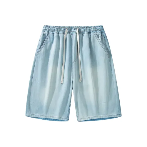 BRYAN JIMENEZ Джинсовые шорты Унисекс