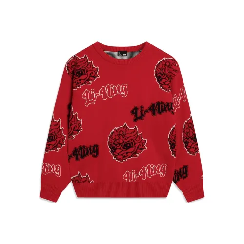 LINING YOUNG Свитер Sports Life Collection Красный Подростки