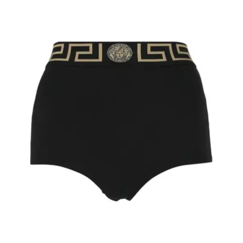 VERSACE Плавательные шорты Женские Черные