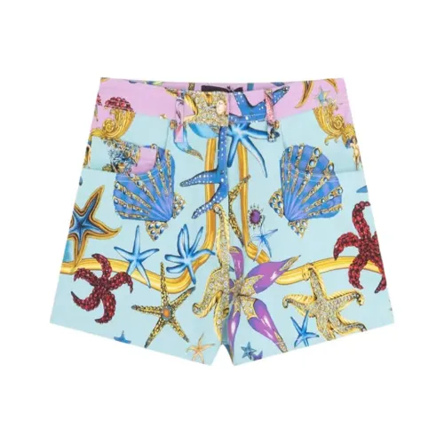 FANSIZHE Джинсовые шорты Женские Многоцветные