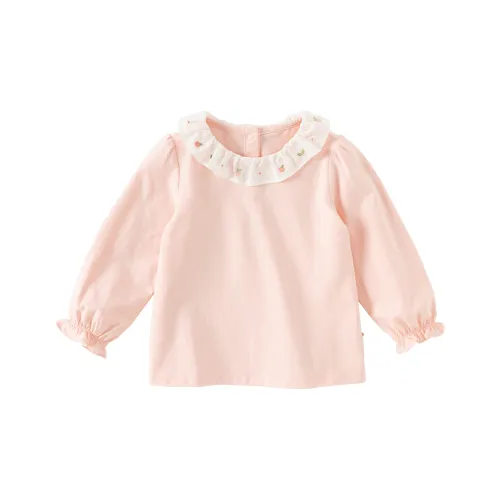 DAVE BELLA T-рубашка Розовая Экрю Детская