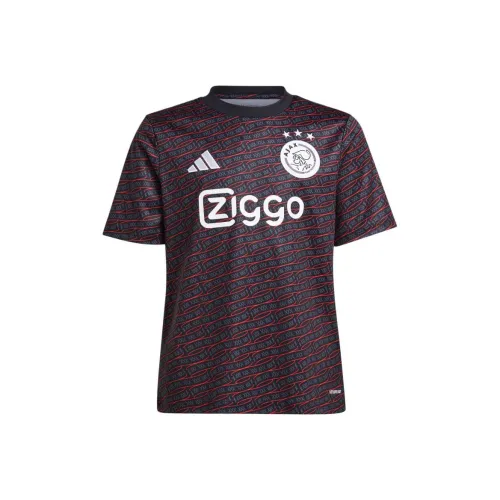Adidas Ajax Amsterdam T-Shirt Black Teenagers
