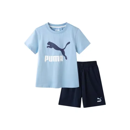 PUMA Повседневная спортивная одежда Sports Life Collection Ледяной синий Детский