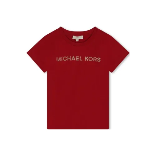 MICHAEL KORS T-рубашка SS24 Темно-красная Детская