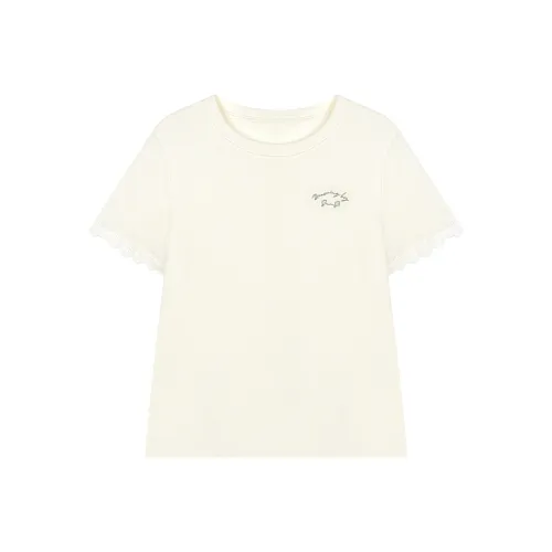 SONDR Экрю Женские Рубашки T