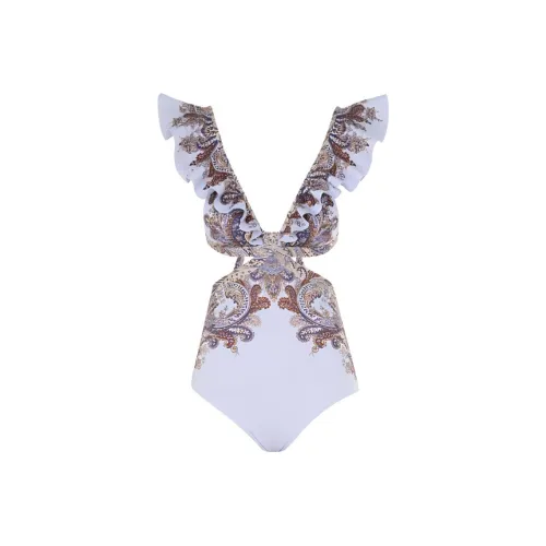 Zimmermann SS24 One-piece Swimsuit Women's Purple