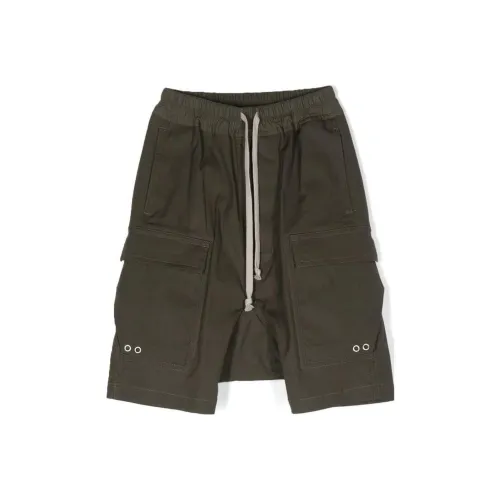 RICK OWENS Хаки Детские шорты