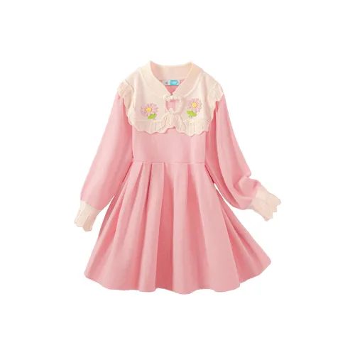 October Mommy Платье Cherry Blossom Розовое для Малышей