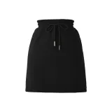 Чёрная короткая юбка