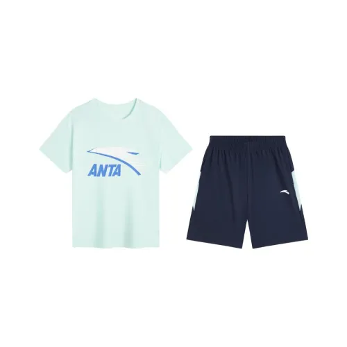 Antakids Повседневная спортивная одежда Cruising Зеленый Полуночный синий Детский