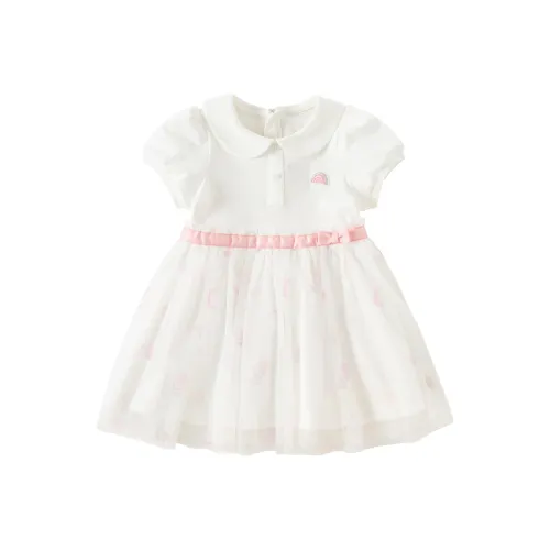 DAVE&BELLA Цветочный принт Платья для детей