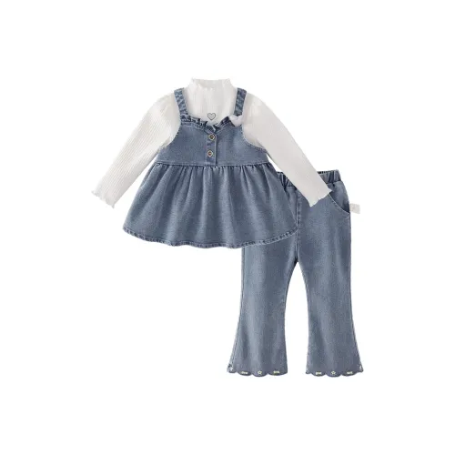 JELLYBABY Повседневная спортивная одежда джинсовый синий для детей 3-7 лет