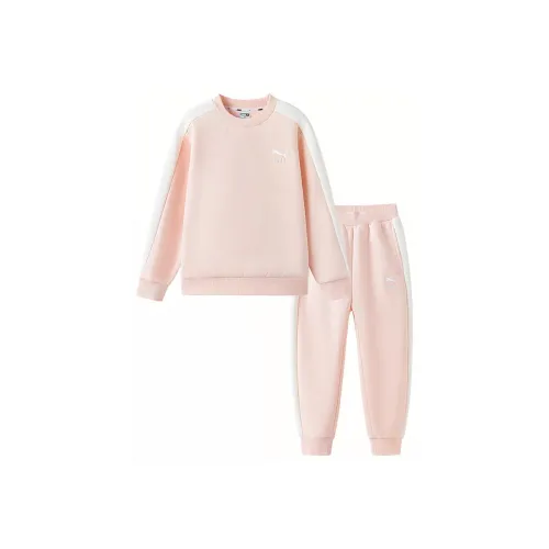 PUMA Повседневная спортивная одежда Розовая для детей