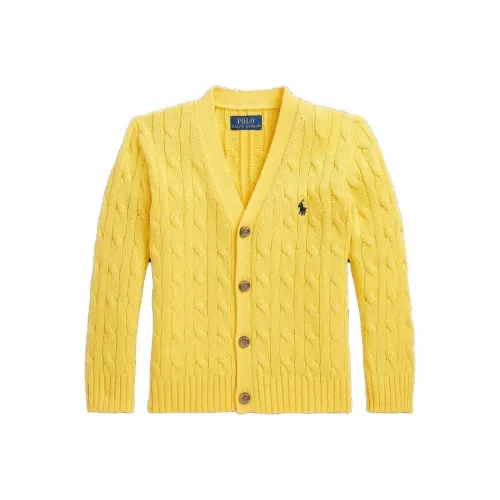 Polo Ralph Lauren Свитер FW23 Желтый Детский