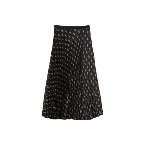 Sandro Повседневный Длинный Юбка Женские Многоцветный