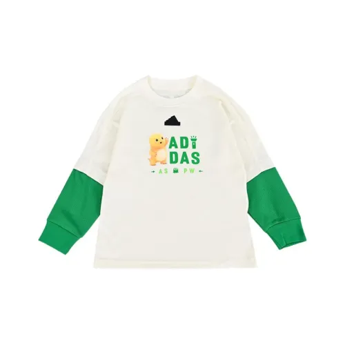Adidas Milk Dragon Co Branded T Shirt Beige Children Aged 3-7 Years Adidas Milk Dragon Co Брендированная футболка бежевого цвета для детей 3-7 лет