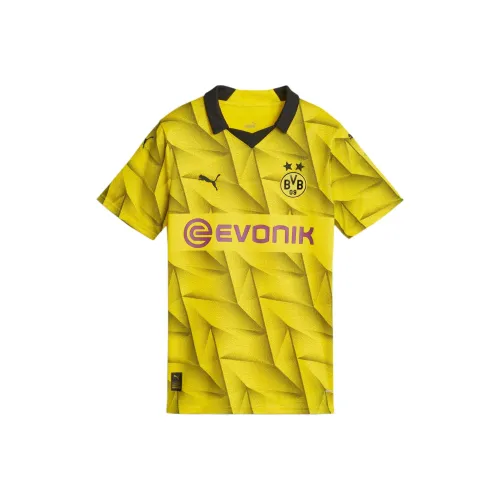 PUMA Borussia Dortmund Футбол Джерси Женские Желтые