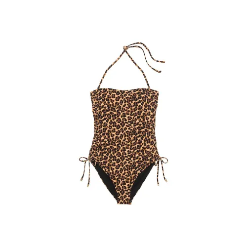 Victoria's Secret ван-пис купальник женский с леопардовым принтом