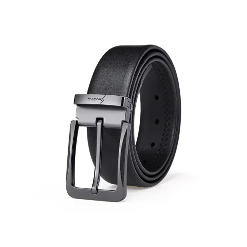 Jeccieziio Ремни из коровьей кожи Мужской Металлический 3,8 см Greeting Card Writing Service PHOTO Печать Включено