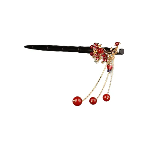 NUANTONG Сандаловое дерево Шпильки для волос Женские