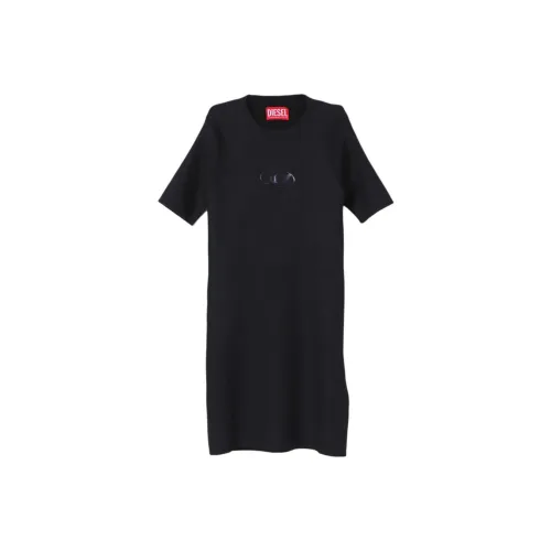 DIESEL Черные Платья для девочек