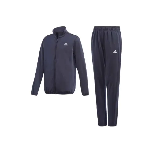 Adidas Повседневная Спортивная Одежда Легенда Чернила Синий Белый Детский