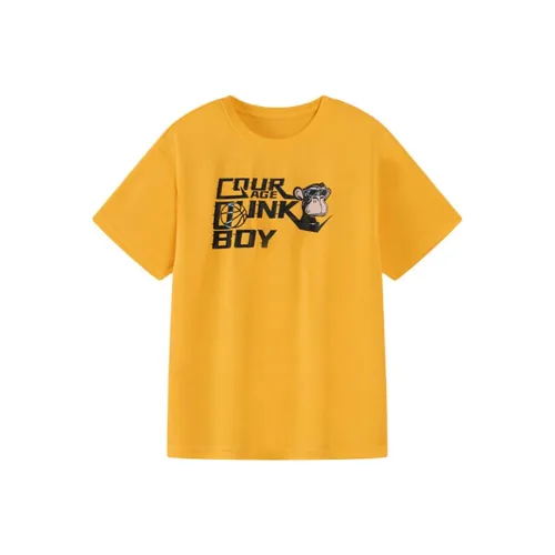 361°KIDS T-Shirt Art Yellow Teenagers