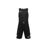 Комплект (Чисто черный топ + Чисто черные шорты)