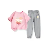 Розовый / Градиентный Сердце-Серый / L Улыбка Flolet K