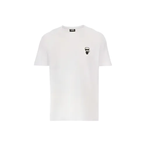 KARL LAGERFELD / Karl Lagerfeld Jeans Белый Мужской T-Рубашки