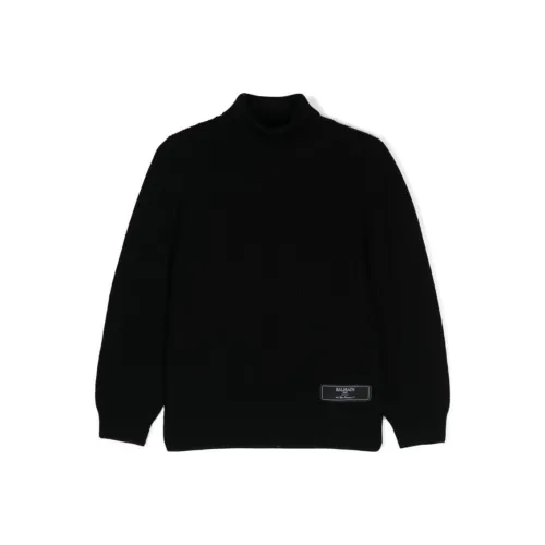 BALMAIN SS24 Трикотаж Черный Детский