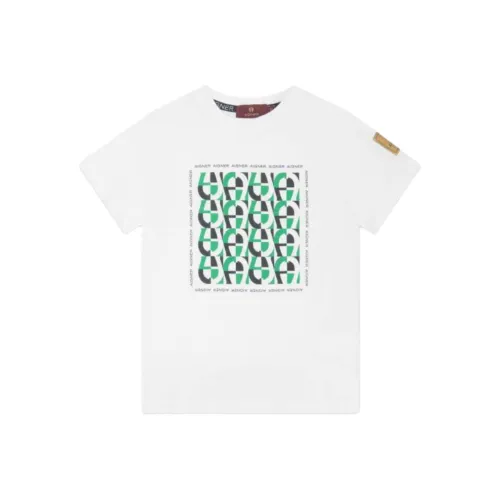 Aigner Kids Белая Kids T-рубашка