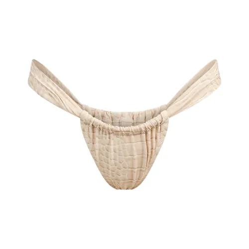 SKIMS SS25 Подпись Плавание Ручной Работы Стринг Бикини Низ Плавательные Шорты Женские