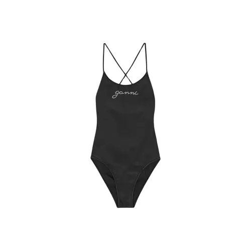 GANNI Ван-Пис Купальник Женский Черный