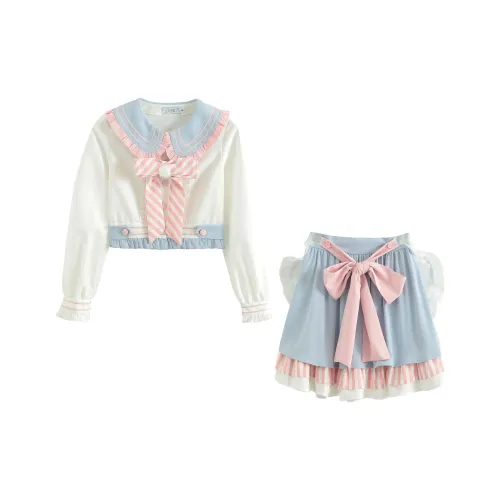 Luohua Candy Женские Комплекты с юбкой