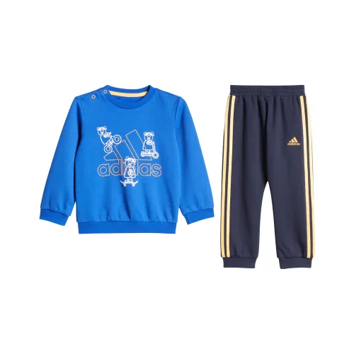 Adidas Повседневная спортивная одежда AEROREADY Кобальтовый синий Sunlight Золотой Legend Ink Синий Sunlight Золотой Для малышей и детей дошкольного возраста