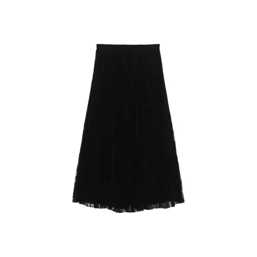 ERMANNO SCERVINO FW24 Повседневная длинная юбка женская черная