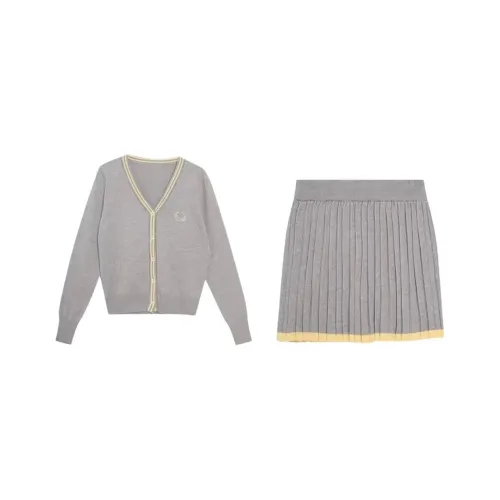 PLAY BUSH Комплект с юбкой Женские Серый