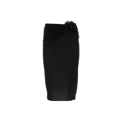 MAGDA BUTRYM Повседневная длинная юбка женская черная