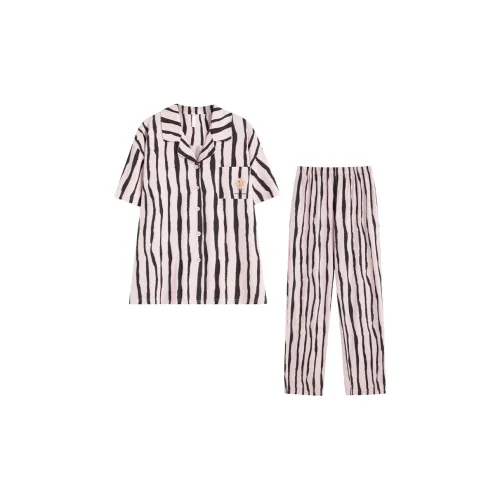 DUOQIAOMEI Цвет изображения Женские Пижамные комплекты