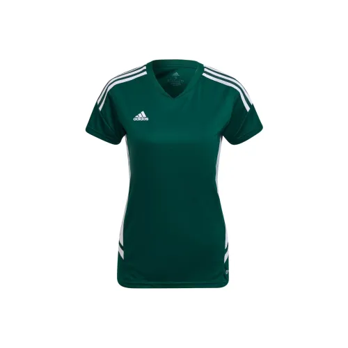 Adidas CONDIVO 22 Футбол Джерси Женские Темно-зеленый