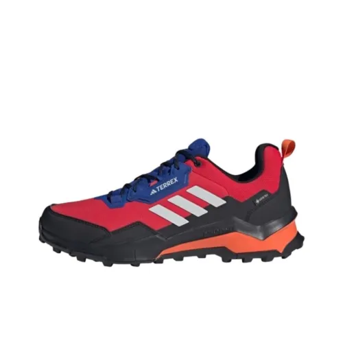 adidas Terrex Ax4 Low Топ Походная обувь Мужская Красная