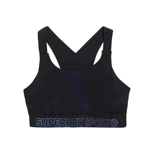 SUPERDRY Спортивное белье Женское Черное