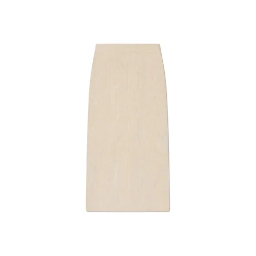 CULT GAIA Повседневный Длинный Юбка Женская Бежевая