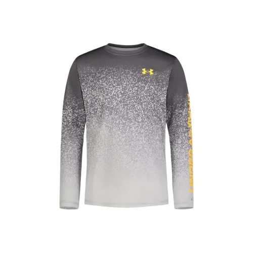 Under Armour UA UPF T-рубашка детская ореоловый серый