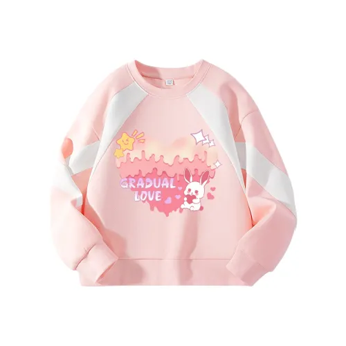 La Chapelle Kids Толстовка Пудра Кролик Пудра Сердце Детский